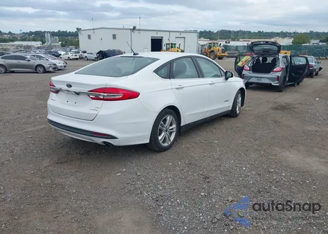 2018 Ford Fusion Hybrid Se из США, поврежденный, VIN 3FA6P0LU9JR197505